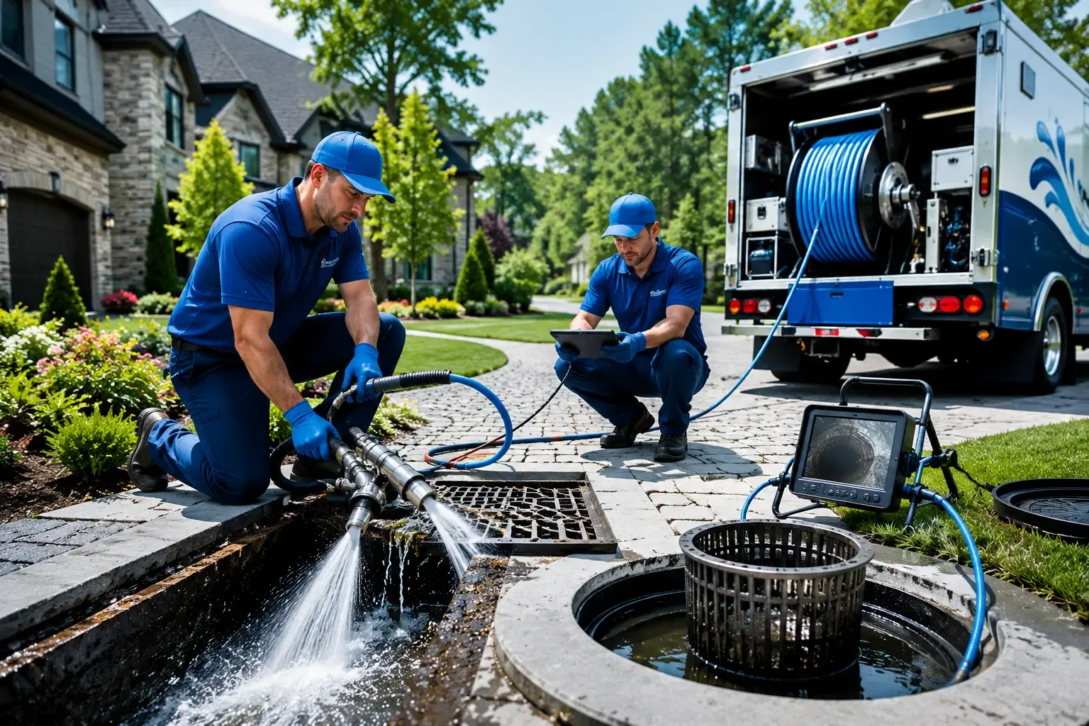 Local outdoor drain cleaning professionals in South Whitley, IN