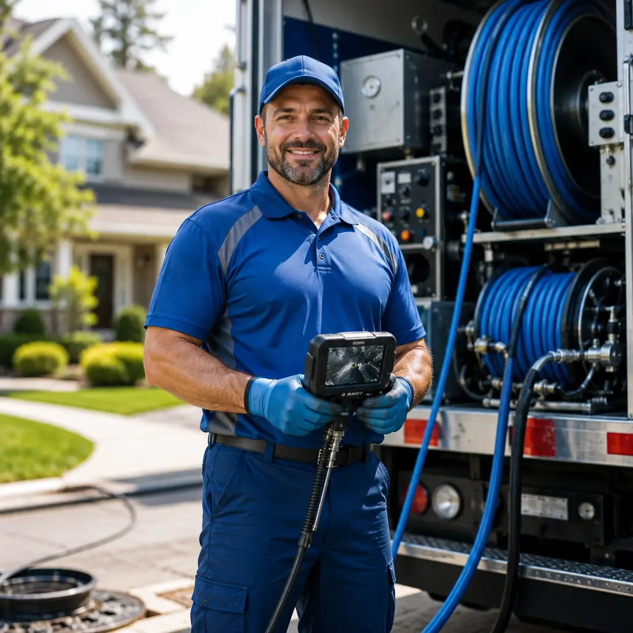 Local outdoor drain cleaning specialists in South Whitley, IN